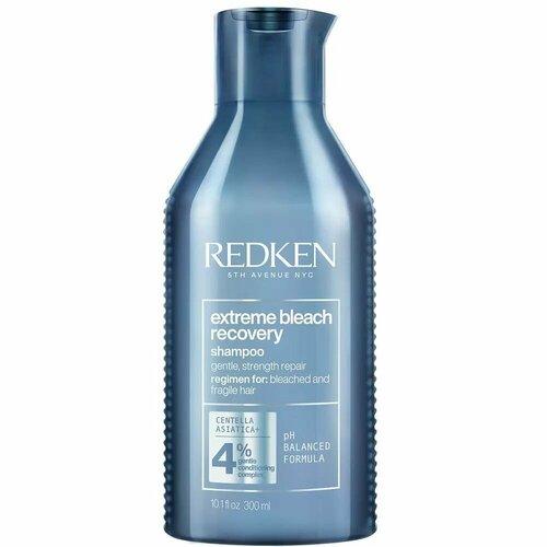 Шампунь для волос женский Redken Extreme Bleach Recovery Shampoo 300 мл, для осветленных и ломких волос