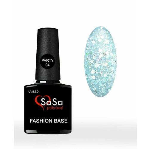 SaSa Цветная база Fashion Base PARTY 04, 8 ml