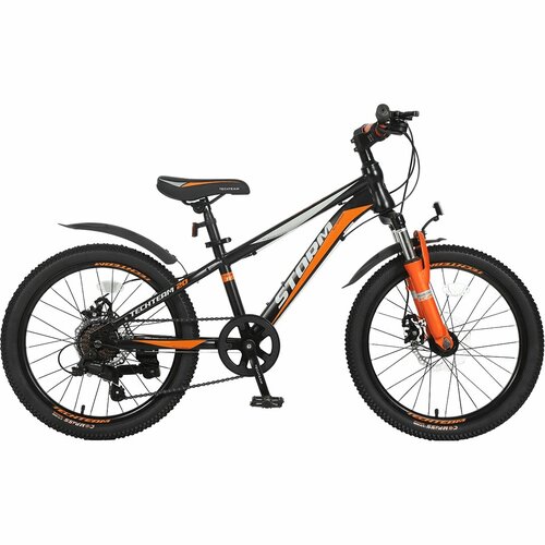 Велосипед TECH TEAM STORM 20 черный 20 NN004316 NN004316 21946₽