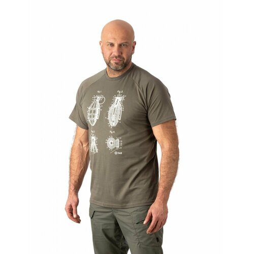 Футболка, размер XL, зеленый