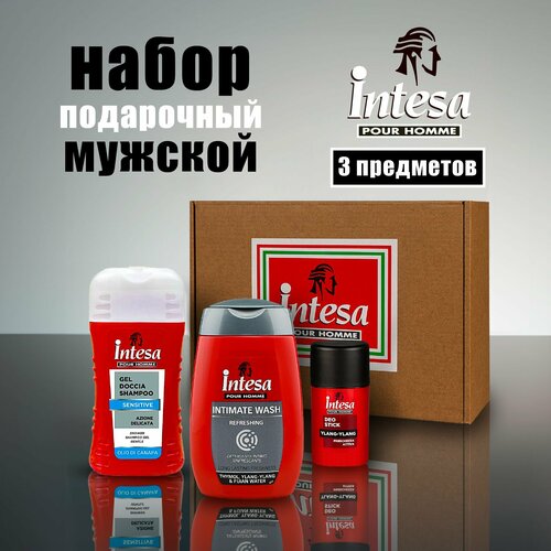 Intesa Подарочный набор косметики на 23 февраля мужчине подарочный набор мужчине 23 февраля