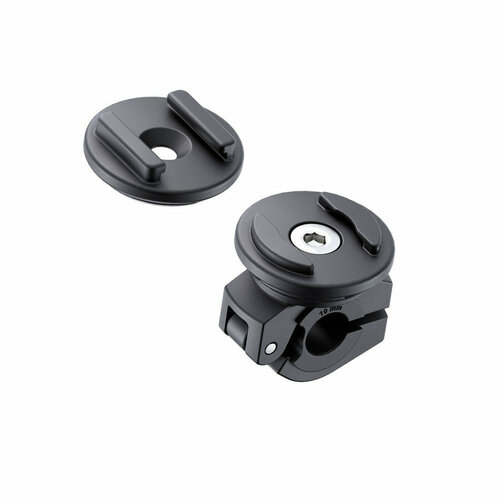 Крепление на зеркало мотоцикла SP Connect Mirror Mount, Чёрный насадка sp connect head spc для держателей brake mount micro bike mount universal bike mount и mirror mount тёмно серый dark gray