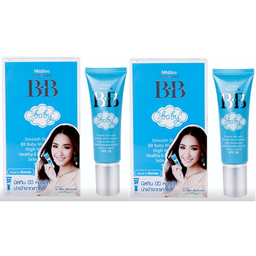 Крем для лица Mistine BB Professional Baby Face, 15 мл, 2 шт. bb крем для лица mistine baby face 15 мл mistine 9037850