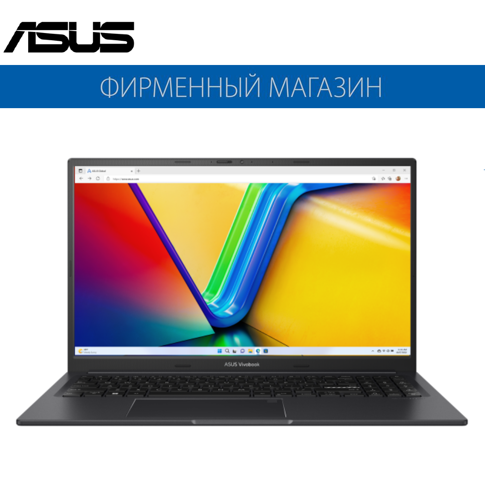 Ноутбук ASUS VivoBook 15X OLED K3504VA-MA220 90NB10A1-M008A0 (15.6", Core i5 1340P, 16Gb/ SSD 512Gb, Iris Xe Graphics eligible) Черный - фото №12
