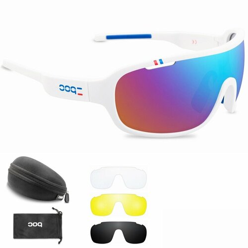 фото Солнцезащитные очки filinn, голубой, белый