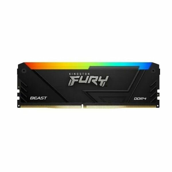Модуль Kingston 32GB DDR4 3600MHz DIMM FURY Beast Black RGB XMP CL18, 1.35V 288-pin Non-ECC KF436C18BB2A/32