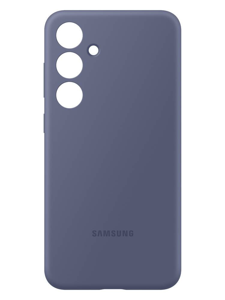 Чехол-накладка Samsung Silicone Case для Galaxy S24+, силикон, фиолетовый