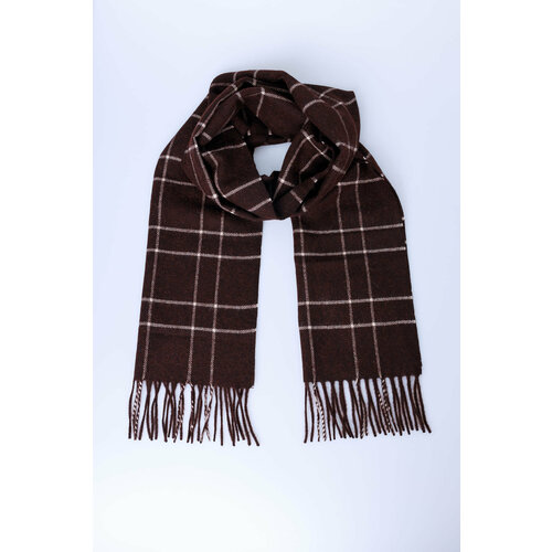 фото Шарф khan cashmere,170х30 см, бежевый, коричневый