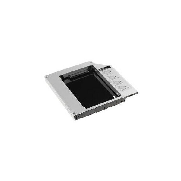 Переходник Optibay AgeStar ISMR2S для установки в ноутбук/моноблок SSD/HDD SATA вместо DVD-привода (12,7mm) ISMR2S - фото №12