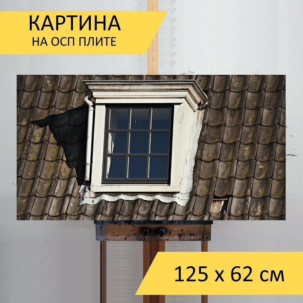 Картина на ОСП 125х62 см. 