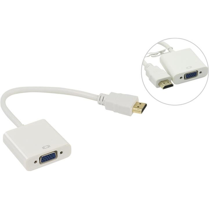 Аксессуар Vcom HDMI M - VGA F 0.1m CG558