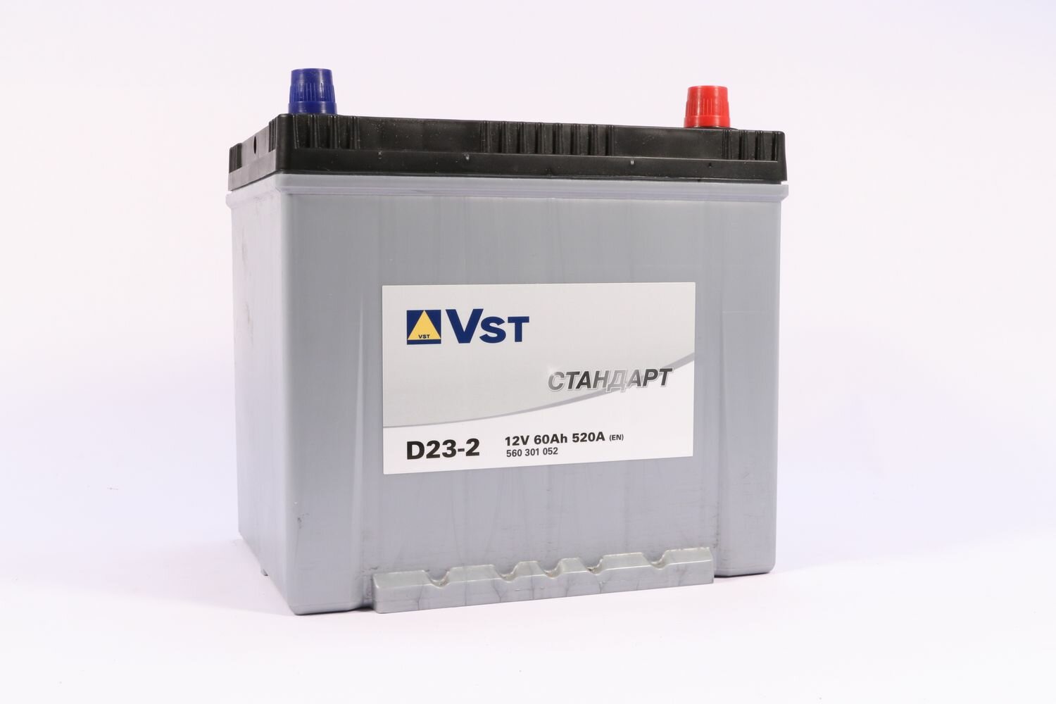 Автомобильный аккумулятор Vst Стандарт 6СТ-60.0 (560301052) D23-2 яп. ст/бортик