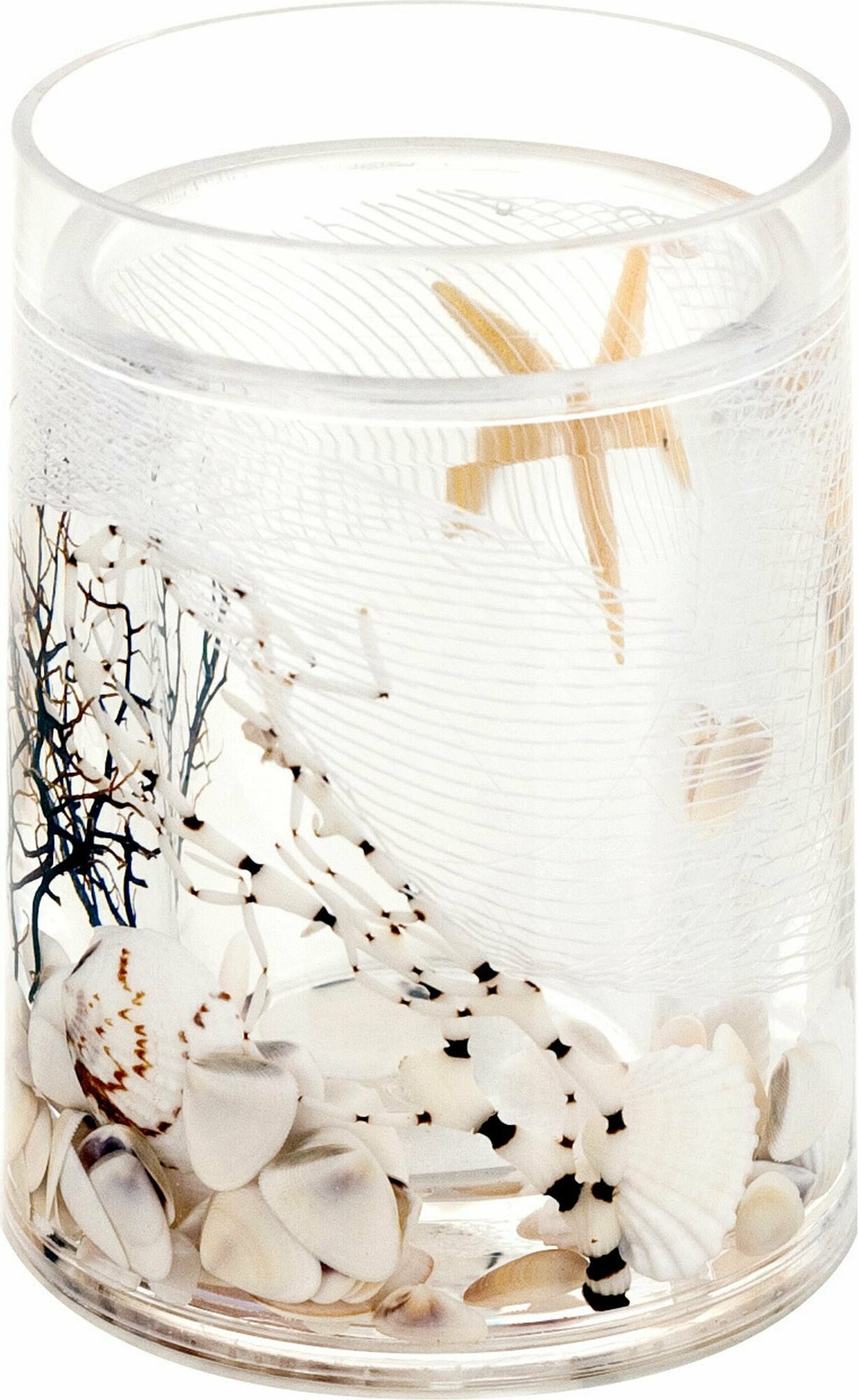 фото Стакан Euroshowers Звезда белый