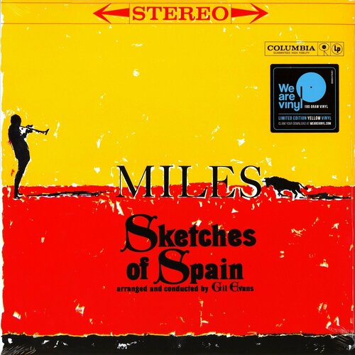 Miles Davis – Sketches Of Spain (Yellow Vinyl) виниловая пластинка davis miles sketches of spain цветной винил limited edition
