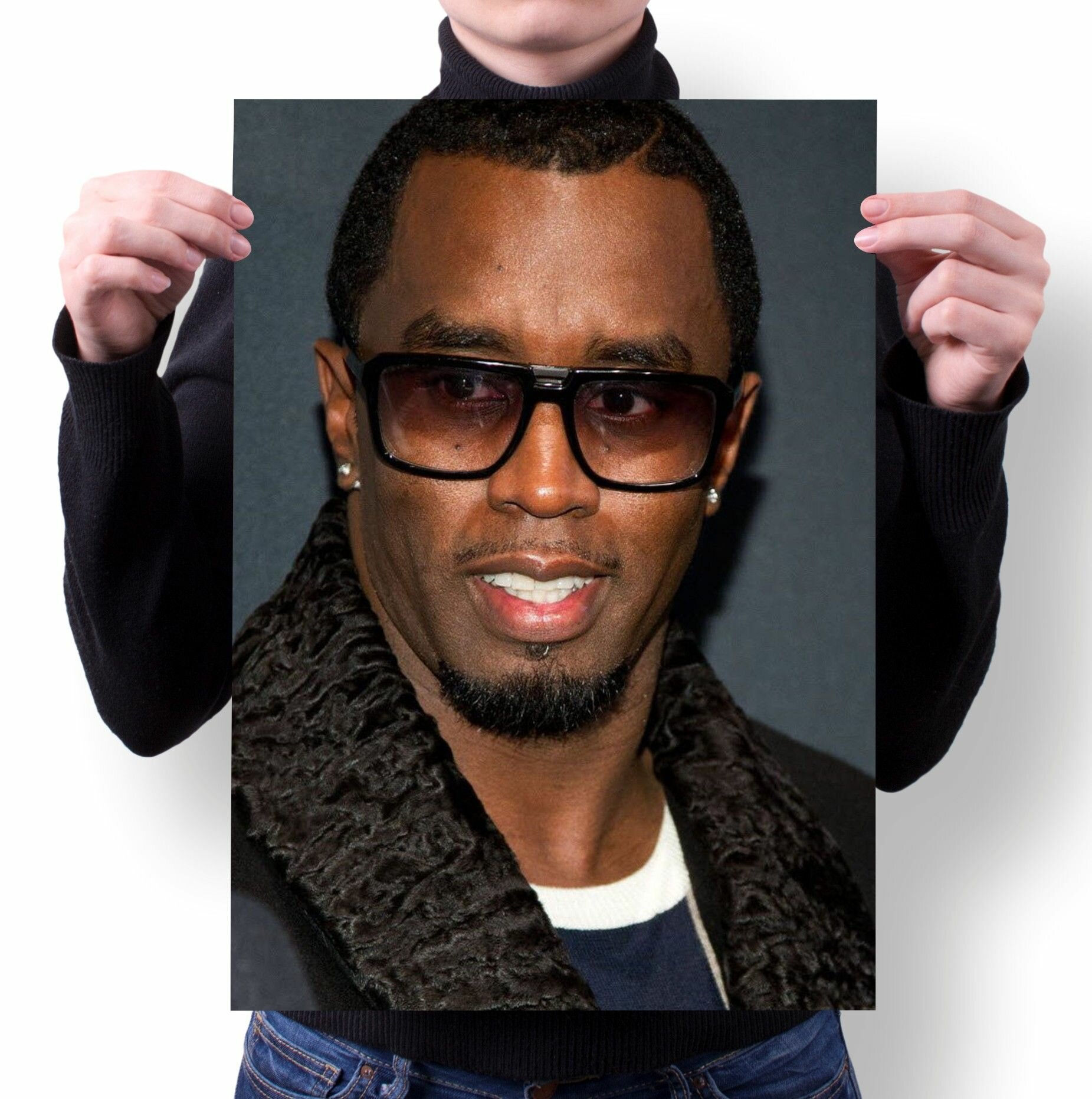 Плакат формата А3 с принтом "Пафф Дэдди", Puff Daddy