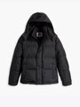 Куртка Levi's LAUREL SHORT PUFFER, размер L, черный