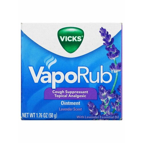 VICKS, Мазь для растирания, от кашля, для детей и взрослых, 50 гр.