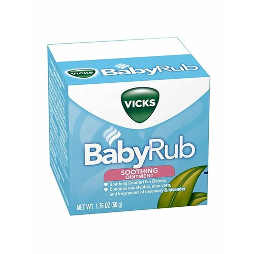 VICKS, Мазь для растирания, от кашля, для детей и взрослых, 50 гр.