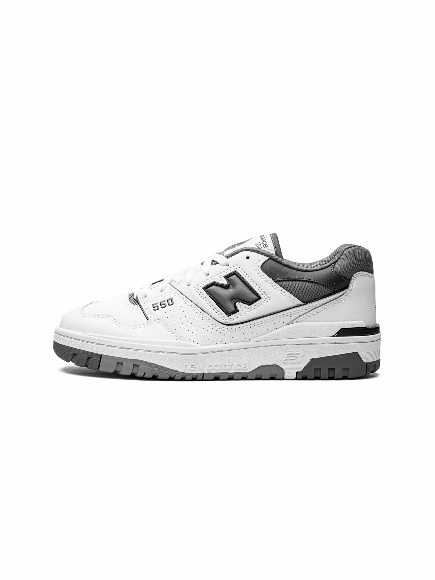 Кроссовки New Balance, размер 6US(24СМ), белый, серебряный