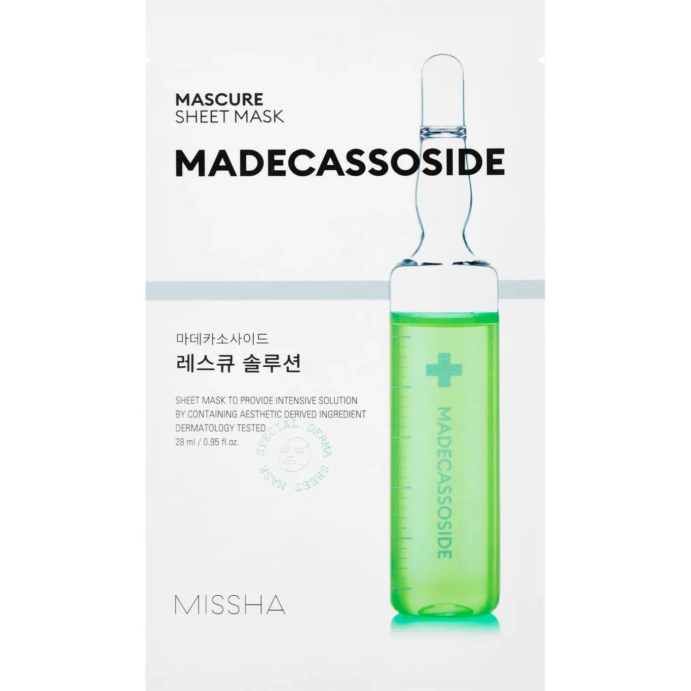 Missha Тканевая маска для лица Madecassoside, 27 г (Missha, ) - фото №8