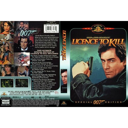 Film Licence to kill - DVD
