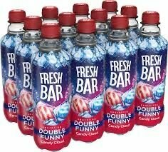 Газированый напиток Fresh Bar Double Funny/ Карамель с кокосом 0,48 12 штук