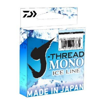 Леска Daiwa J-Thread Mono Ice Line 0.06мм 50м