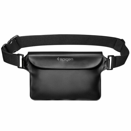 Водонепроницаемая сумка SPIGEN для смартфона - A620 Waterproof Waist Bag - Черный - 1 шт - AMP04532