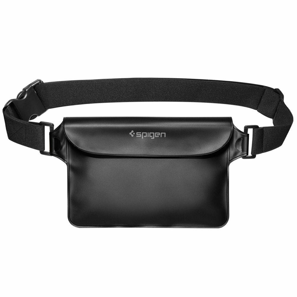 фото Водонепроницаемая сумка SPIGEN для смартфона - A620 Waterproof Waist Bag - Черный - 1 шт - AMP04532