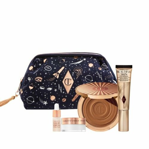Charlotte Tilbury Набор декоративной косметики Beautiful Bronzed Skin Kit Medium 3 Neutral 37200₽