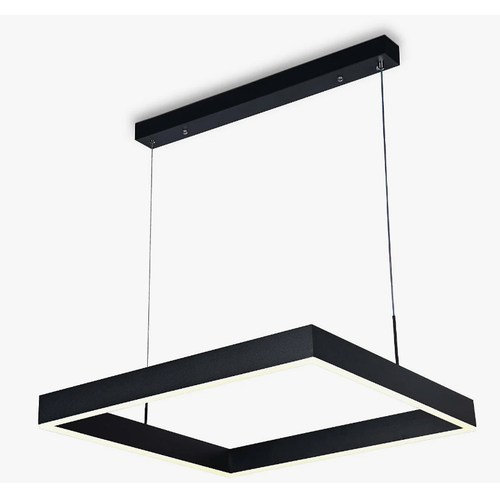 Подвесной светодиодный светильник с пультом управления 75163800 BK черный 128W 800800720 ПДУ радио 24G 10650₽