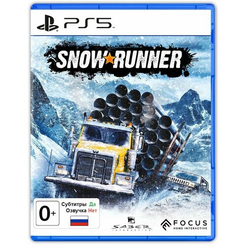 Игра SnowRunner (PlayStation 5, Русские субтитры)