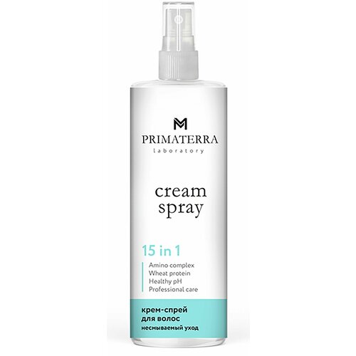 крем спрей для волос primaterra cream spray for hair 250 мл Увлажняющий и восстанавливающий крем-спрей для волос Primaterra® laboratory Cream Spray / 250 мл.