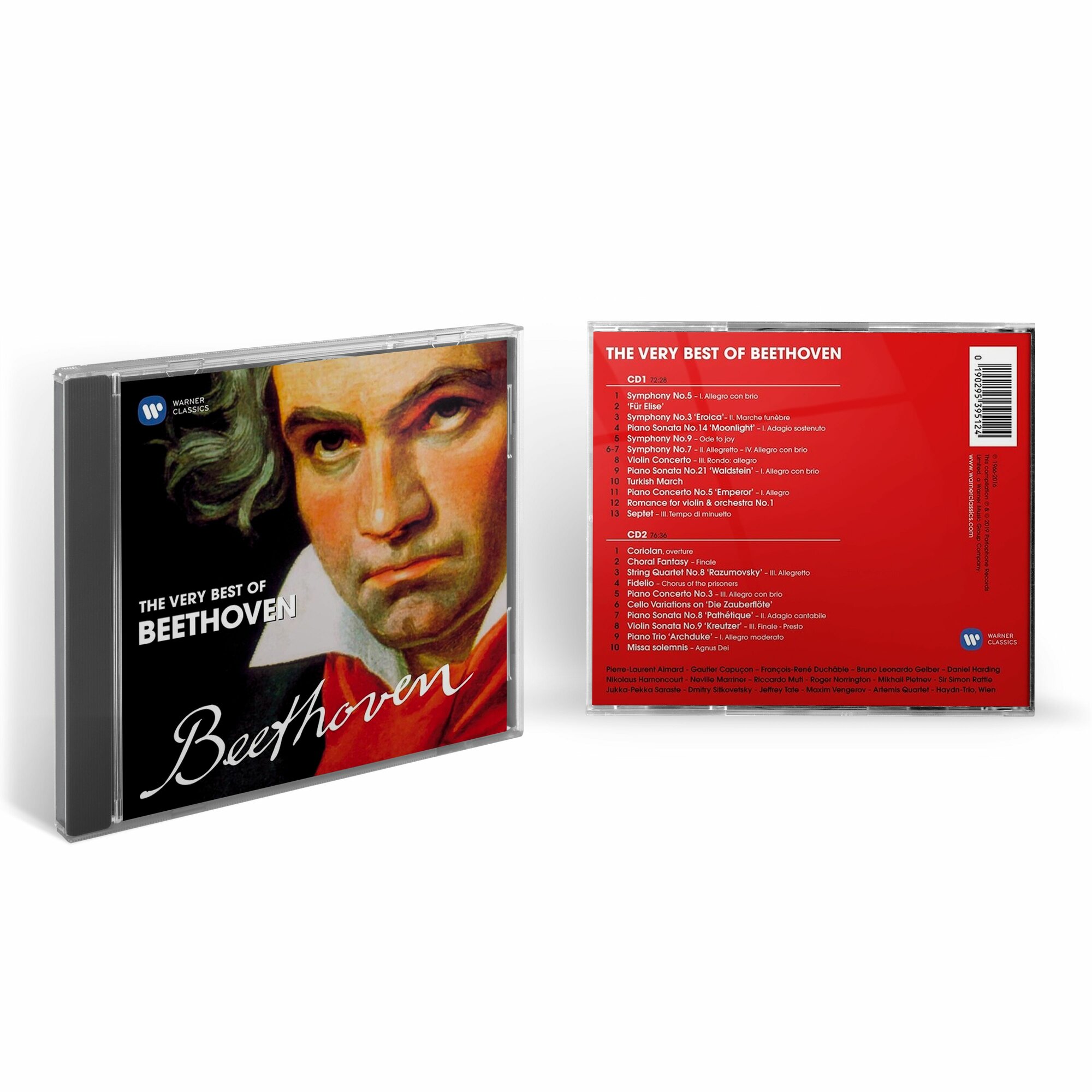 Various Artists - Beethoven: The Very Best Of (2CD) 2019 Warner Jewel Аудио диск