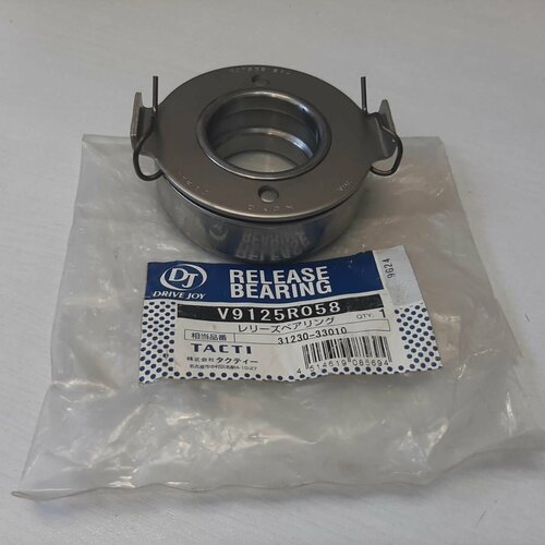 Подшипник выжимной Drive Joy V9125-R058 Toyota Corolla, Sprinter (CE80, CE90, 96, 97); MR2 (SW20); Carina, Corona (CT150, ST150, 162, CT17#, ST170); Carina ED, Celica, Corona Exiv (ST16#, ST18#); Camry, Vista (CV1#, SV1#, CV20, SV2#) OEM 31230-32020