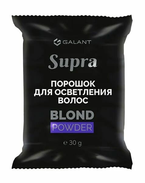 Средство для осветления волос Галант "Supra", порошок, 30 г