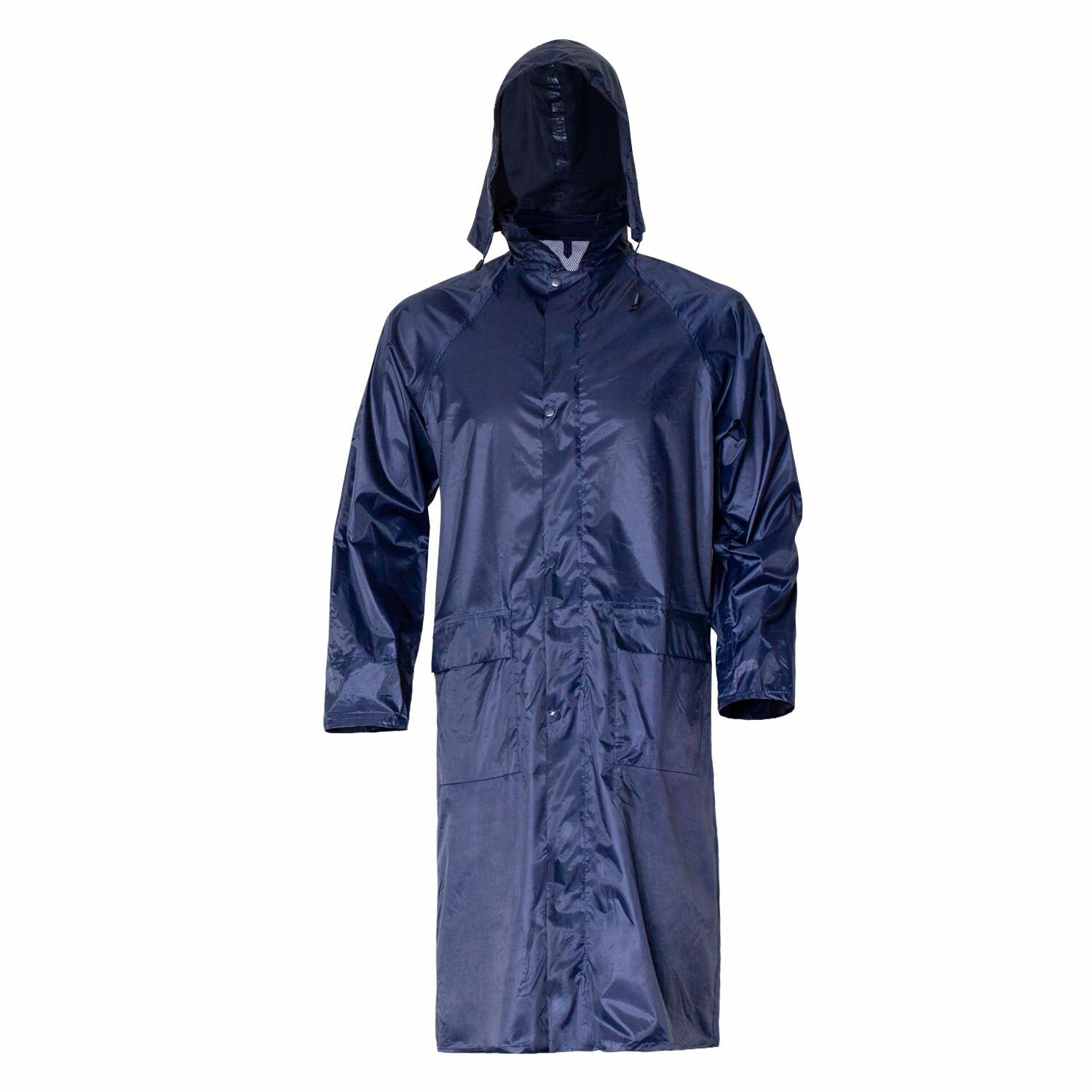 фото Плащ влагостойкий балтика, нейлон/ПВХ, капюшон, синий