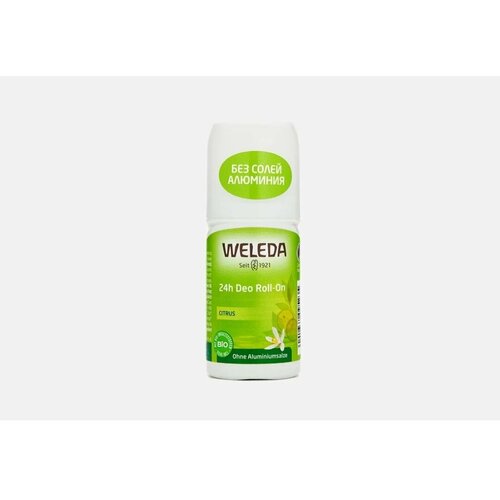 WELEDA Цитрусовый дезодорант 24 часа Roll-On Citrus дезодоранты weleda цитрусовый дезодорант 24 часа roll on