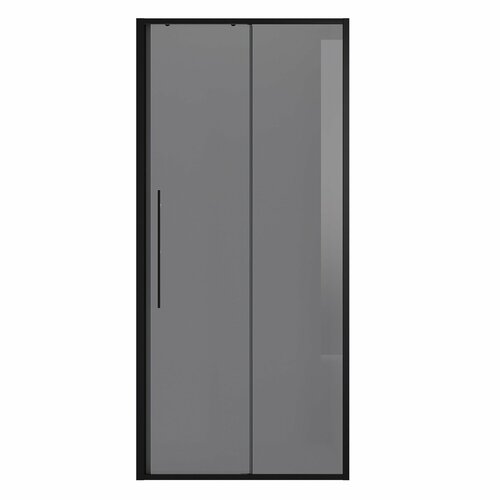 Дверь в нишу Niagara Nova 900x1950 (тонированное стекло) черный матовый NG-85-9TB