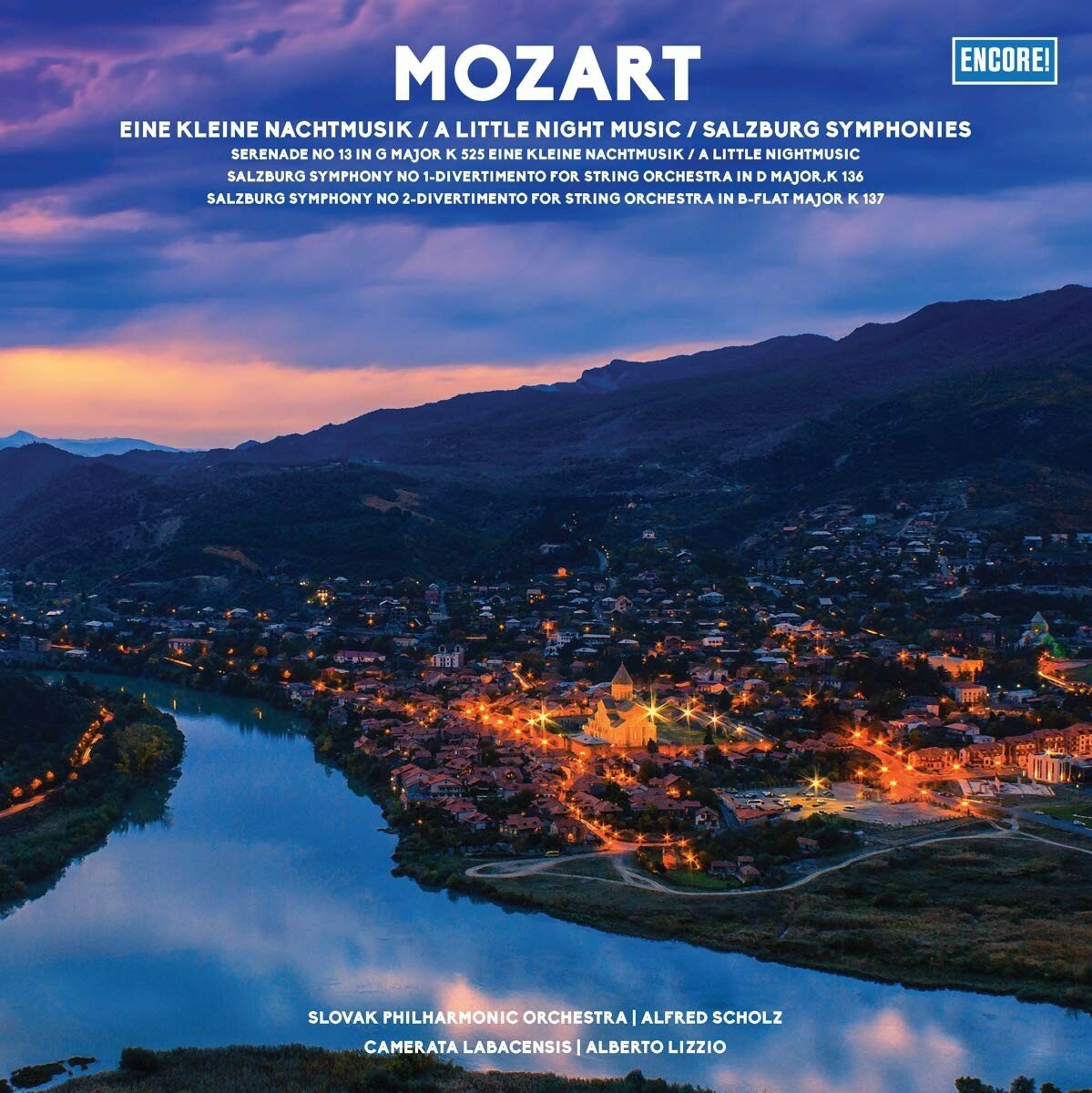 Сборник – Wolfgang Amadeus Mozart – Eine Kleine Nachtmusik / A Little Night Music / Salzburg Symphonies (LP)