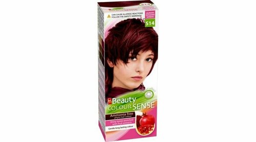 MM Beauty Краска для волос, тон S14 Спелая вишня, 125 мл /