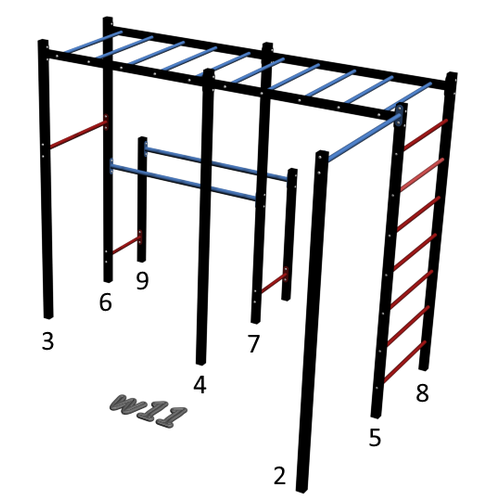 Спортивная площадкаWorkout w11