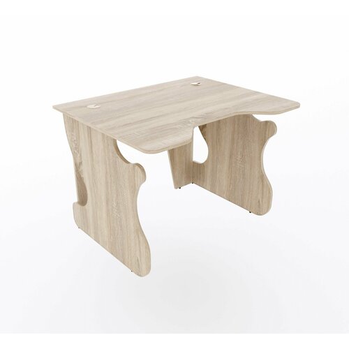 Игровой компьютерный стол Даги с полкой для монитора 100x80x75 см дуб сонома 10480₽