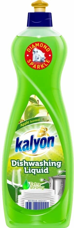 Средство для мытья посуды Kalyon Яблоко 730мл моющее средство