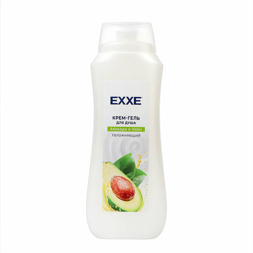 Крем-гель для душа EXXE увлажняющий, авокадо и пион, 400 мл (комплект из 6 шт) крем гель для душа exxe avocado and peony 400 мл