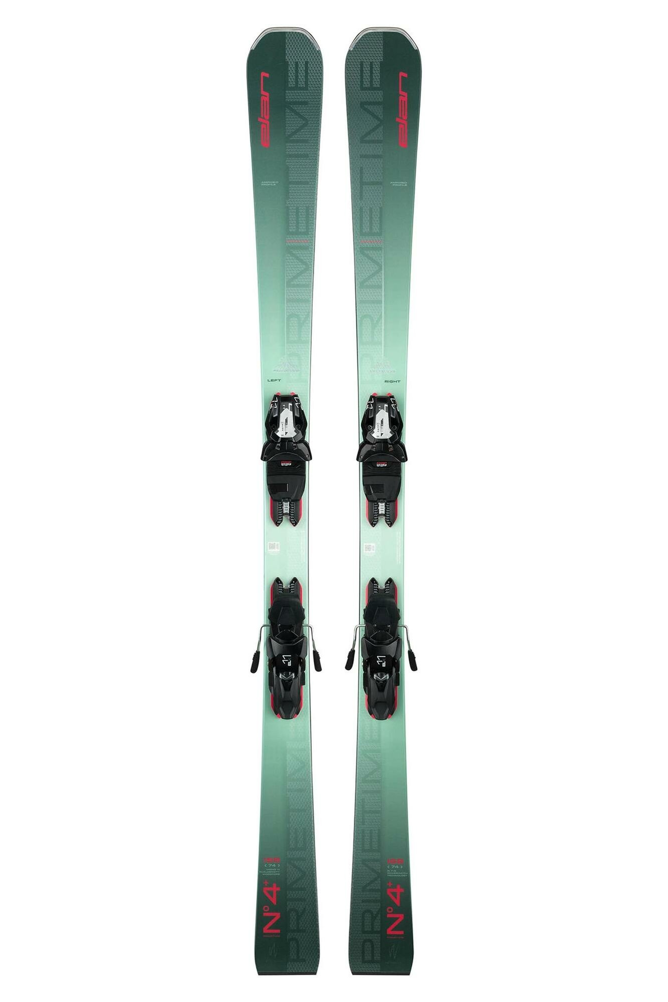 Горные лыжи с креплениями ELAN Primetime N°4+ W Ps + Elx 11.0 Gw (см:165)