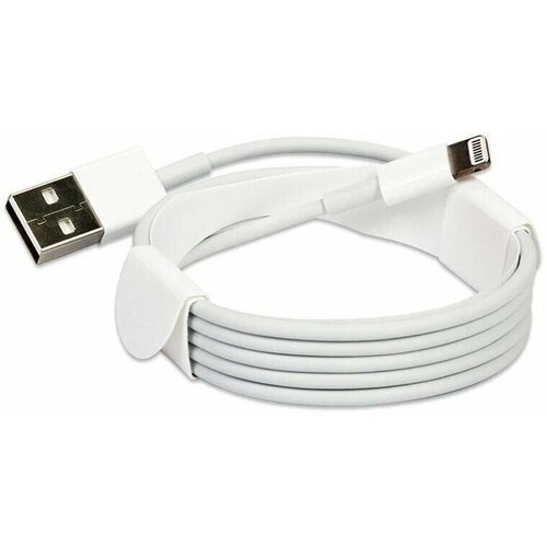 Кабель Apple USB - Lightning, 1 м, белый кабель apple usb m lightning m 1 м белый