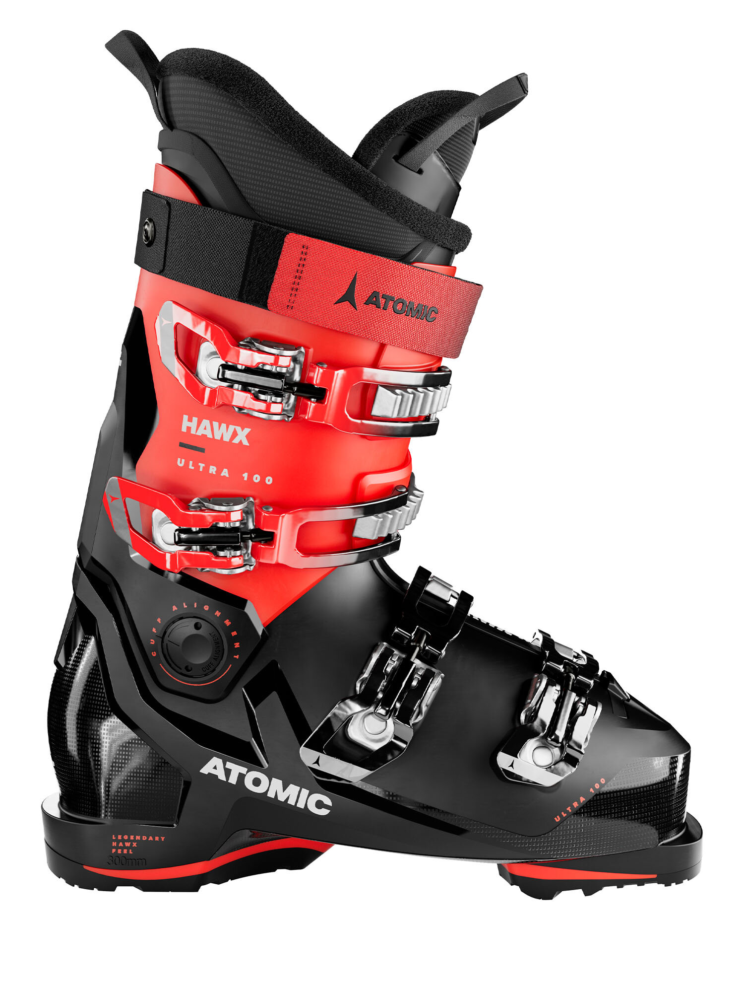 Горнолыжные ботинки ATOMIC Hawx Ultra 100 Gw Blk/Red (см:28,5)