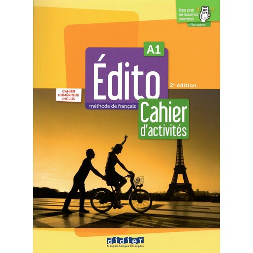 Edito A1 Ed2022 Cahier+cahier numerique+didierfle edito pro b1 cahier cd