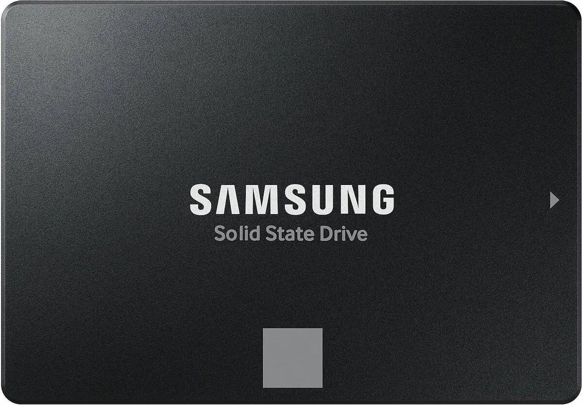 SSD накопитель Samsung 870 EVO MZ-77E1T0B/AM 1ТБ, 2.5", SATA III, SATA, rtl